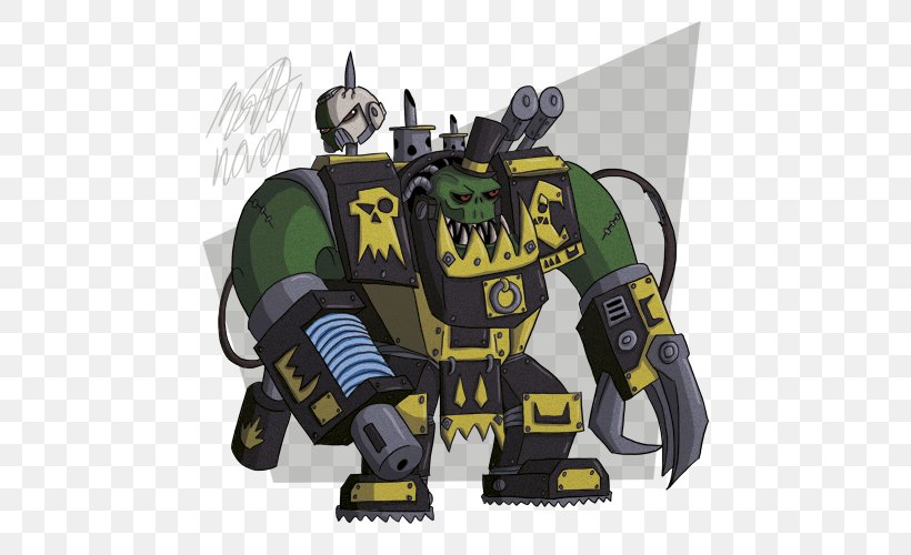 Robot Motor Vehicle Warhammer 40,000 Nazdreg Ug Urdgrub Mecha, PNG, 500x500px, Robot, Animated Cartoon, Character, Fiction, Fictional Character Download Free
