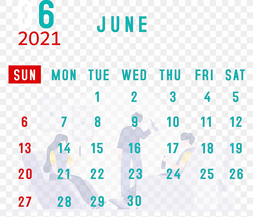 June 2021 Calendar 2021 Calendar June 2021 Printable Calendar, PNG, 3000x2574px, 2021 Calendar, Aqua M, Diagram, June 2021 Printable Calendar, Logo Download Free