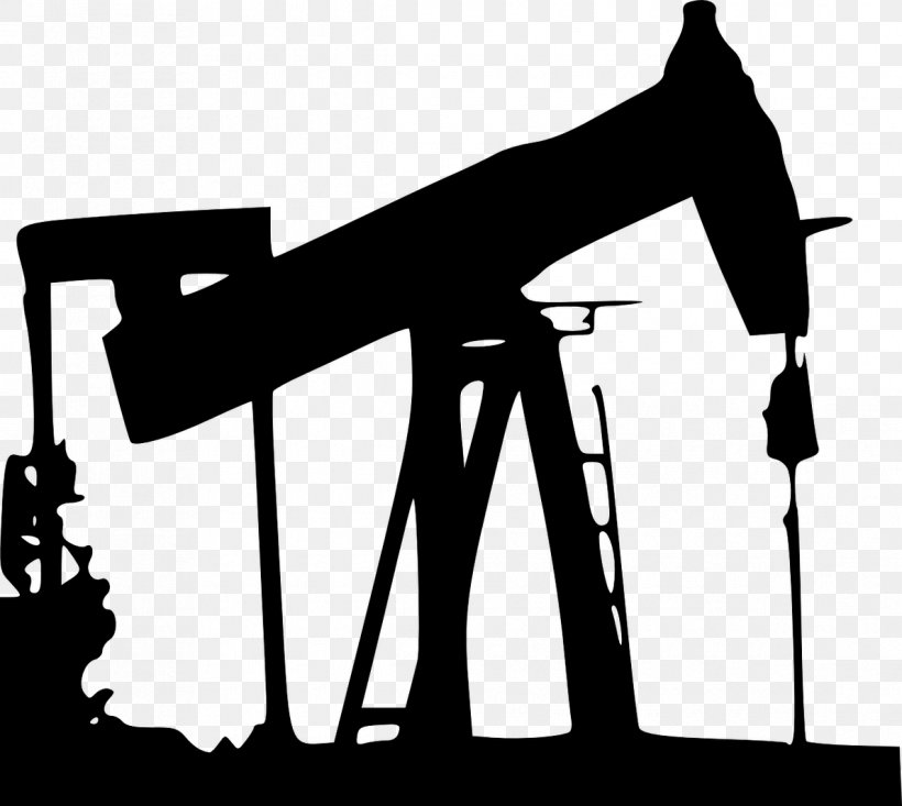 Oil Platform Drilling Rig Oil Well Petroleum Clip Art, PNG, 1190x1064px, Oil Platform, Arm, Augers, Black, Black And White Download Free