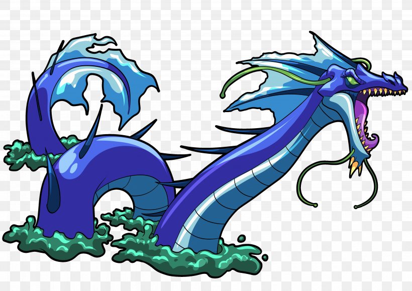 Sea Monster Dragon Kraken Legendary Creature, PNG, 4093x2894px, Sea Monster, Animal Figure, Art, Dragon, Fear Download Free