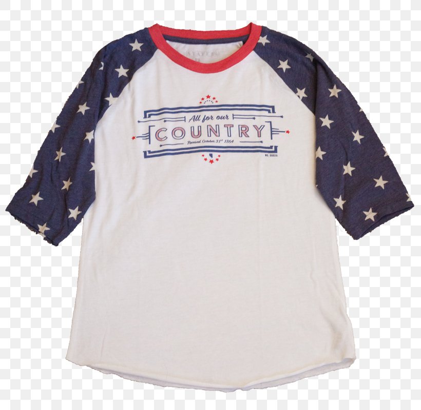 T-shirt Nevada All For Our Country Jersey Sleeve, PNG, 800x800px, Tshirt, Active Shirt, Blue, Brand, Clothing Download Free