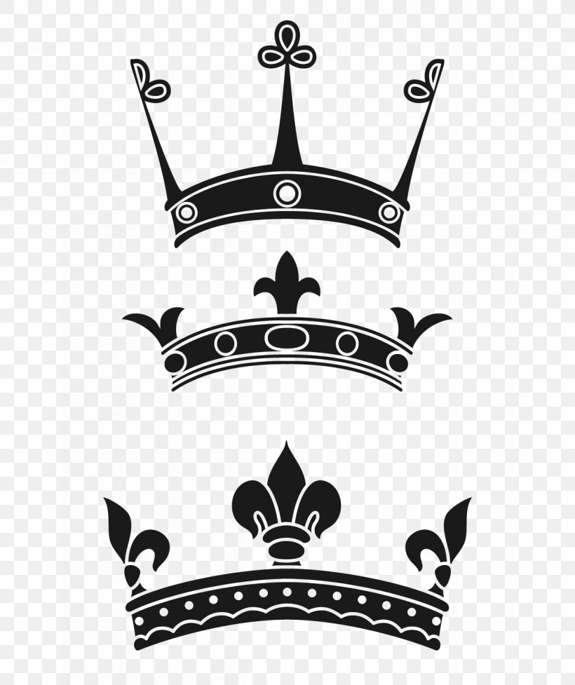 Crown Graphic Design Euclidean Vector, PNG, 1198x1428px, Crown, Black, Black And White, Brand, Designer Download Free