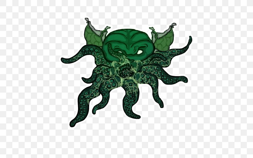 Octopus Cthulhu Telegram Sticker, PNG, 512x512px, Octopus, Android, App Store, Cephalopod, Cthulhu Download Free