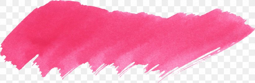 Watercolor Painting Stroke Clip Art, PNG, 1583x519px, Watercolor Painting, Brush, Ink Brush, Lip, Magenta Download Free