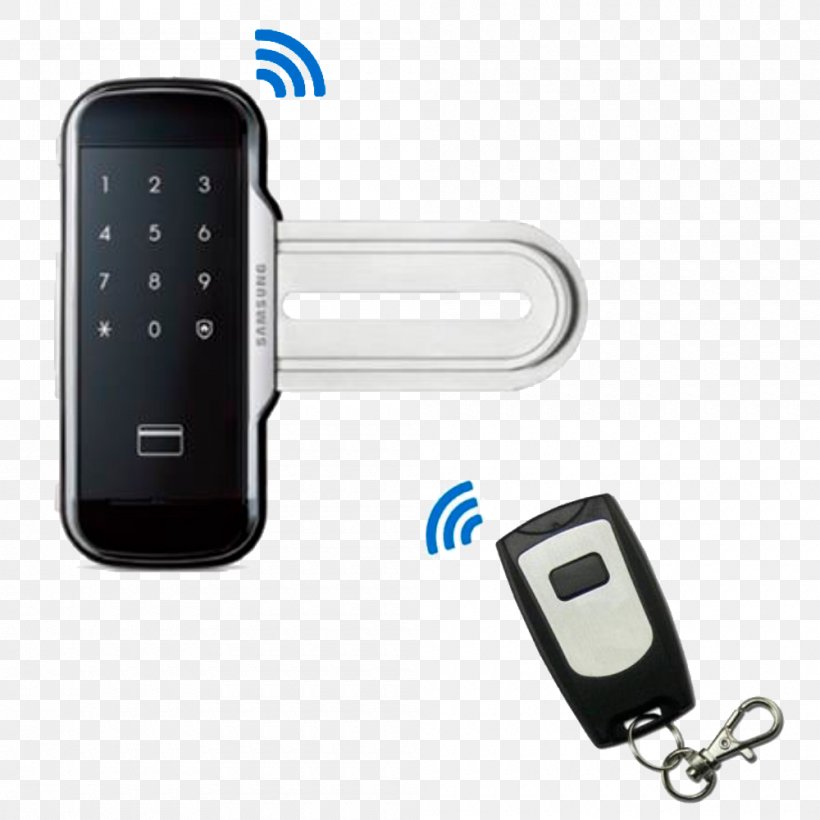 Electronic Lock Samsung Electronics Door, PNG, 1000x1000px, Lock, Door, Electronic Device, Electronic Lock, Electronics Download Free