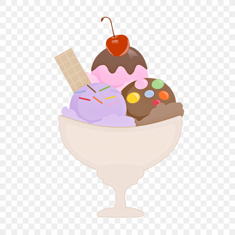 Ice Cream, PNG, 2100x2100px, Sundae, Cone, Cream, Ice, Ice Cream Download Free