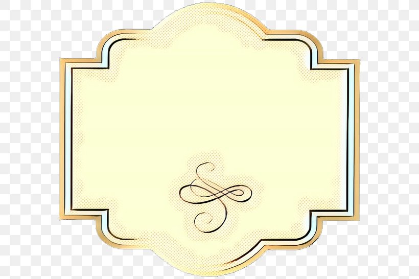 Picture Cartoon, PNG, 600x546px, Picture Frames, Beige, Yellow Download Free