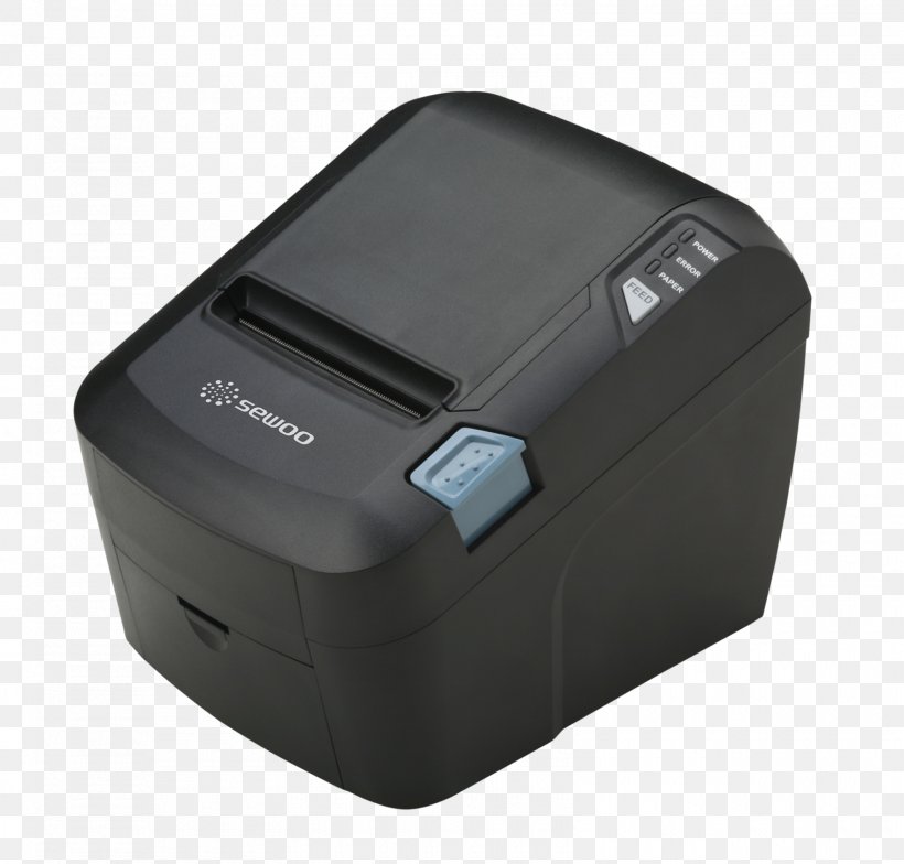 Paper Thermal Printing Printer Point Of Sale, PNG, 1600x1530px, Paper, Barcode, Cash Register, Electronic Device, Escp Download Free