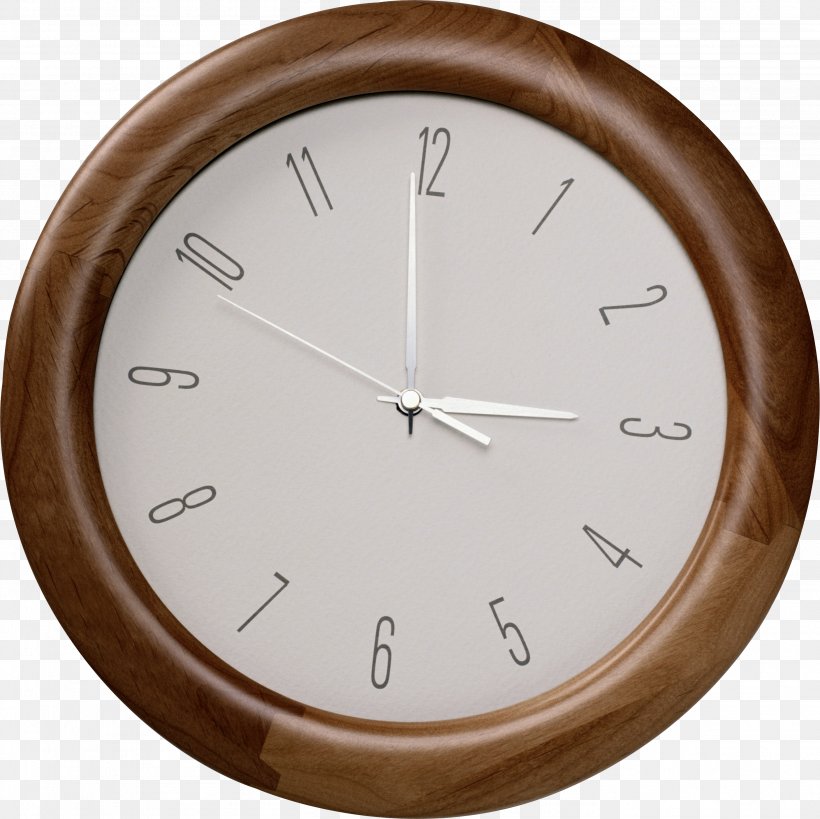 Clock, PNG, 2814x2811px, Clock, Alarm Clocks, Brown, Gustav Becker, Home Accessories Download Free