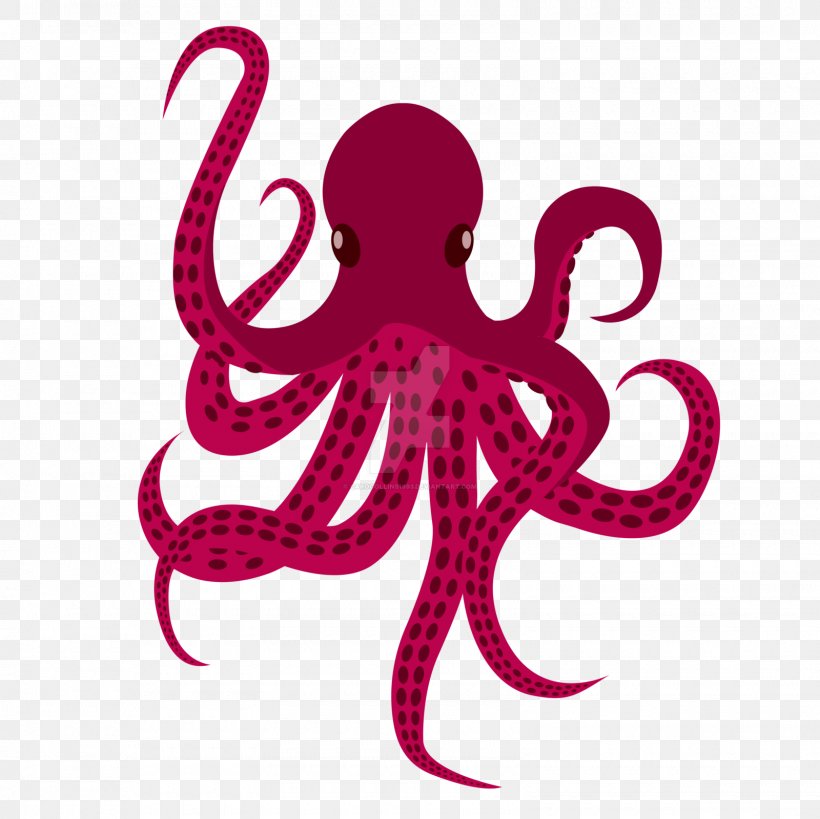 Enteroctopus Dofleini T-shirt Clip Art, PNG, 1600x1600px, Octopus, Animal, Cephalopod, Drawing, East Pacific Red Octopus Download Free