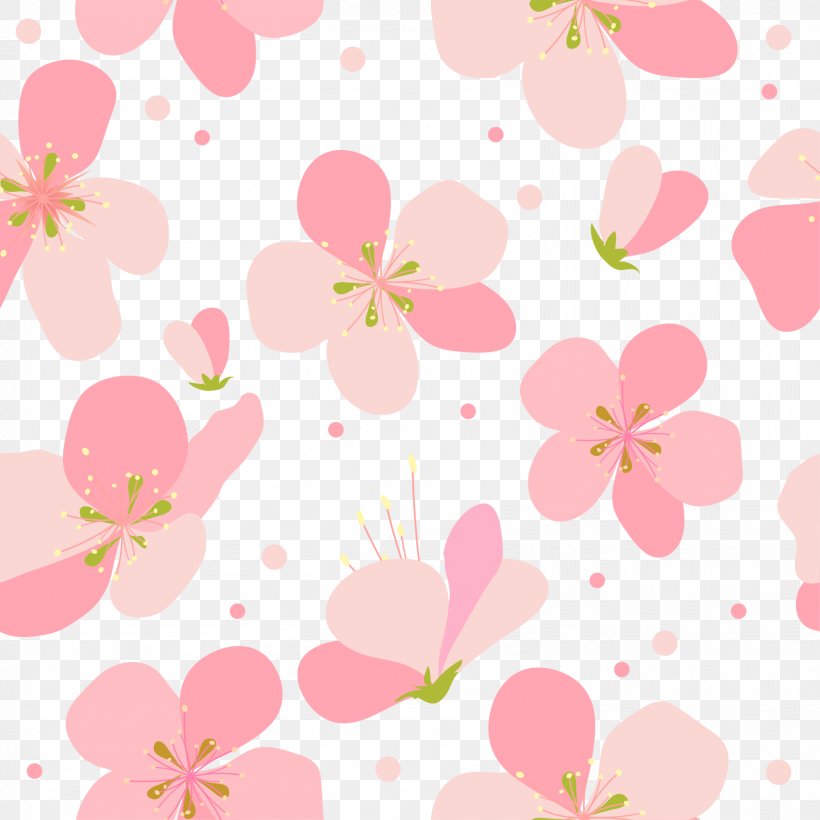 Cherry Blossom Clip Art, PNG, 1667x1667px, Cherry Blossom, Blossom, Branch, Flora, Floral Design Download Free