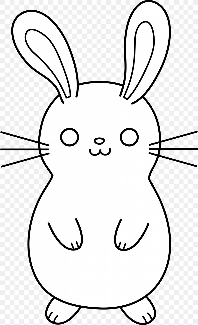 Clip Art Easter Bunny Rabbit Openclipart Leporids, PNG, 3250x5328px, Easter Bunny, Area, Artwork, Black, Black And White Download Free