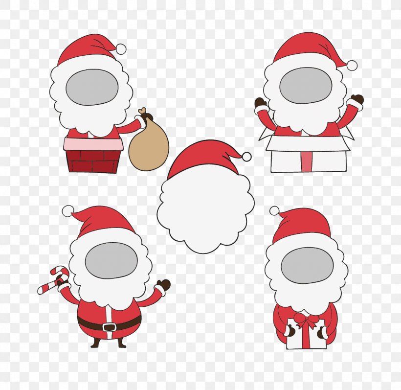 Santa Claus Christmas Clip Art, PNG, 1117x1087px, Santa Claus, Area, Beard, Christmas, Fictional Character Download Free