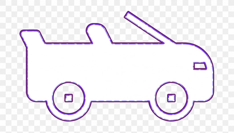 Car Icon Convertible Icon, PNG, 1166x662px, Car Icon, Circle, Convertible Icon, Purple, Vehicle Download Free