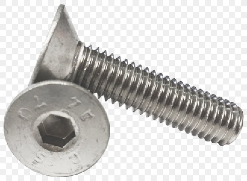 Screw Fastener Countersink Bolt Stainless Steel, PNG, 800x600px, Screw, Bolt, Countersink, Fastener, Hardware Download Free