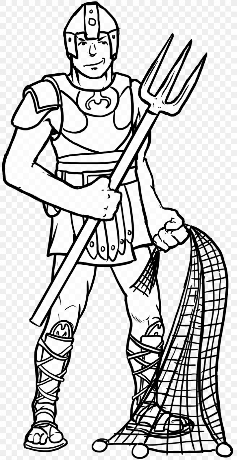 Line Art Coloring Book Drawing Gladiator Ancient Rome, PNG, 823x1600px, Line Art, Ancient Rome, Arm, Artwork, Black And White Download Free