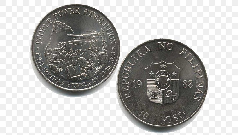 Philippine Ten Peso Coin People Power Revolution Philippines Philippine Revolution, PNG, 640x467px, Coin, Bangko Sentral Ng Pilipinas, Cash, Coins Of The Philippine Peso, Commemorative Coin Download Free