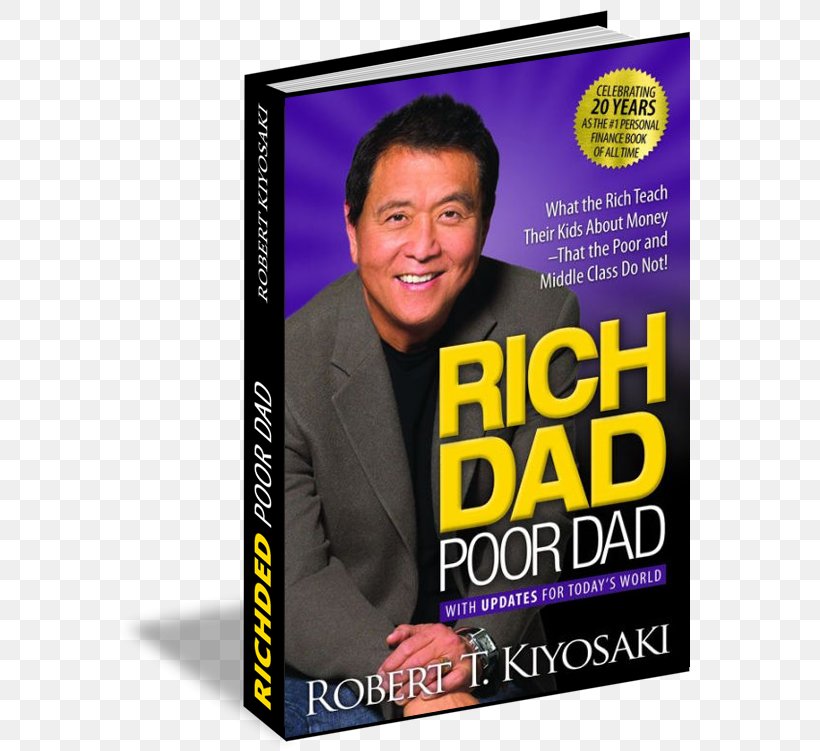 Robert Kiyosaki Rich Dad Poor Dad Book Poster Text, PNG, 586x751px, Robert Kiyosaki, Advertising, Book, Display Advertising, English Language Download Free