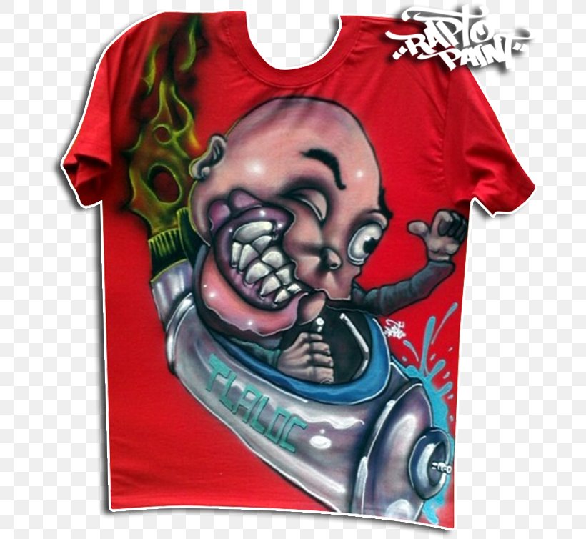 T-shirt Aerography Airbrush Painting Graffiti, PNG, 688x754px, Watercolor, Cartoon, Flower, Frame, Heart Download Free