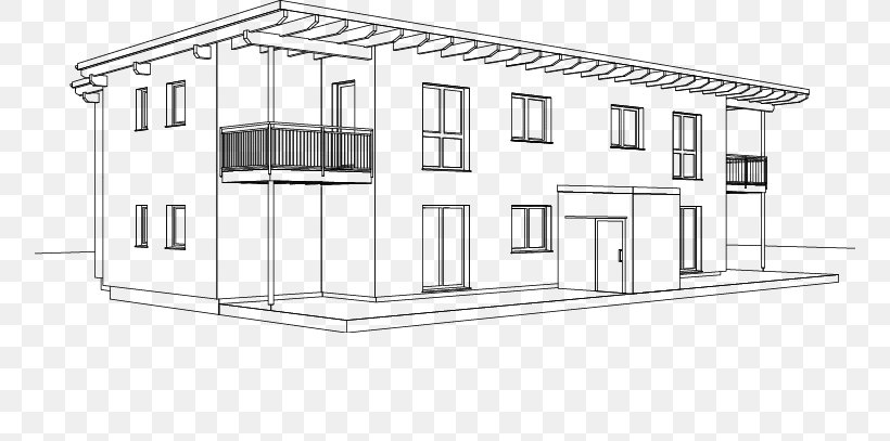 Architecture House Property, PNG, 756x407px, Architecture, Area, Black And White, Building, Diagram Download Free