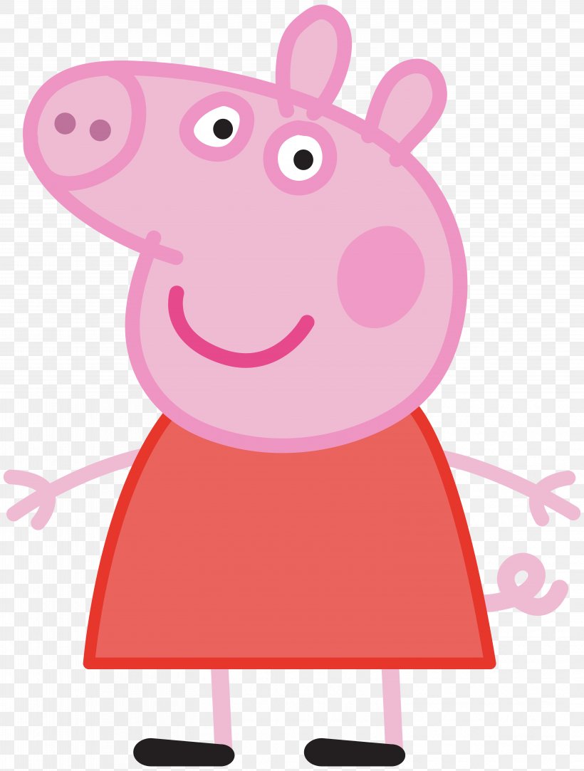 Daddy Pig Mummy Pig Petunia Pig Clip Art, PNG, 6057x8000px, Watercolor, Cartoon, Flower, Frame, Heart Download Free