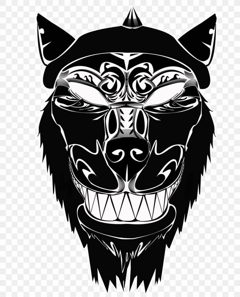 Demon Snout Visual Arts Roar Illustration, PNG, 920x1143px, Demon, Art, Black And White, Carnivoran, Carnivores Download Free