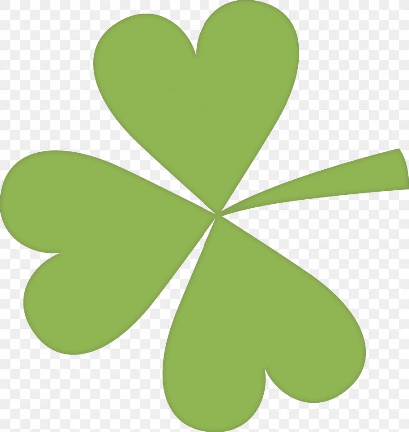 Four-leaf Clover, PNG, 916x968px, 3d Computer Graphics, Clover, Computer Graphics, Designer, Fourleaf Clover Download Free