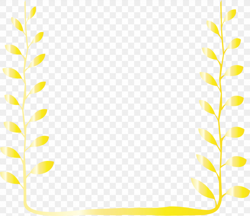 Frame, PNG, 3000x2597px, Frame, Line, Rectangle, Yellow Download Free