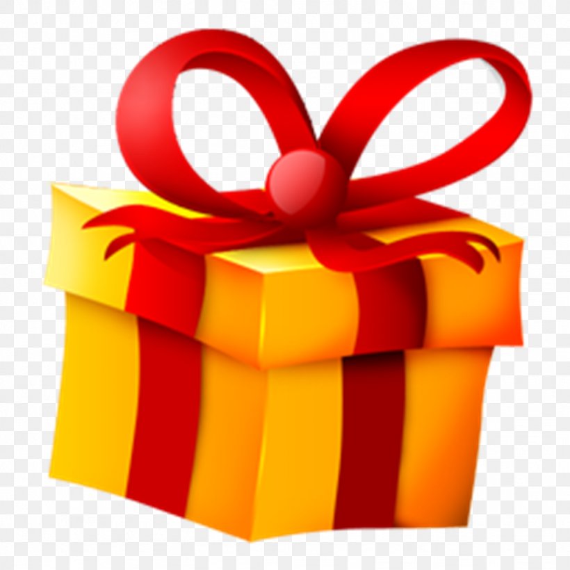 Gift Santa Claus, PNG, 1024x1024px, Gift, Christmas, Christmas Gift, Food Gift Baskets, Orange Download Free