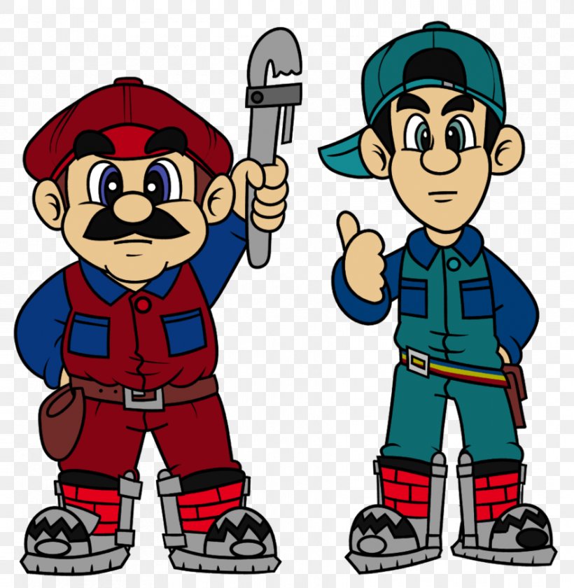 Mario DeviantArt Luigi, PNG, 883x905px, Mario, Art, Artist, Cartoon, Character Download Free