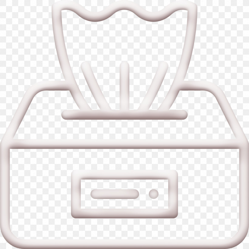 Paper Icon Tissue Box Icon Picnic And Barbecue Icon, PNG, 1024x1024px, Paper Icon, Bag, Box, Cloth, Customer Download Free