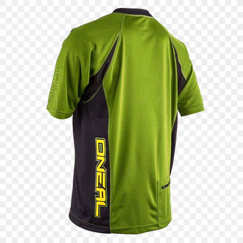 Sports Fan Jersey T-shirt Sleeve Outerwear, PNG, 1000x1000px, Sports Fan Jersey, Active Shirt, Green, Jersey, Outerwear Download Free