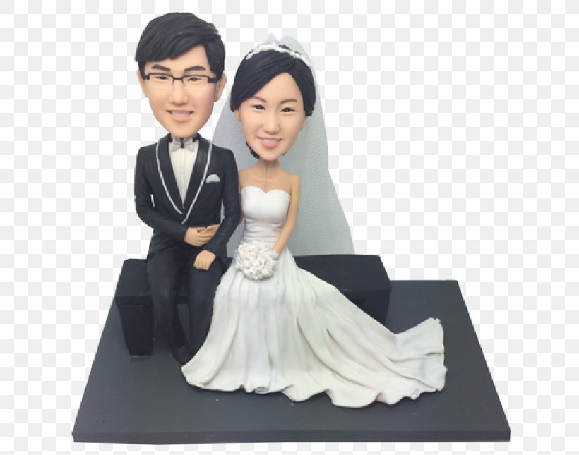 Wedding Cake Topper Marriage Bride, PNG, 645x645px, Wedding Cake, Bobblehead, Bridal Clothing, Bride, Bridegroom Download Free