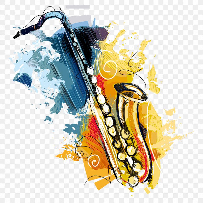 Brunch Free Jazz Saxophone, PNG, 1181x1181px, Watercolor, Cartoon, Flower, Frame, Heart Download Free