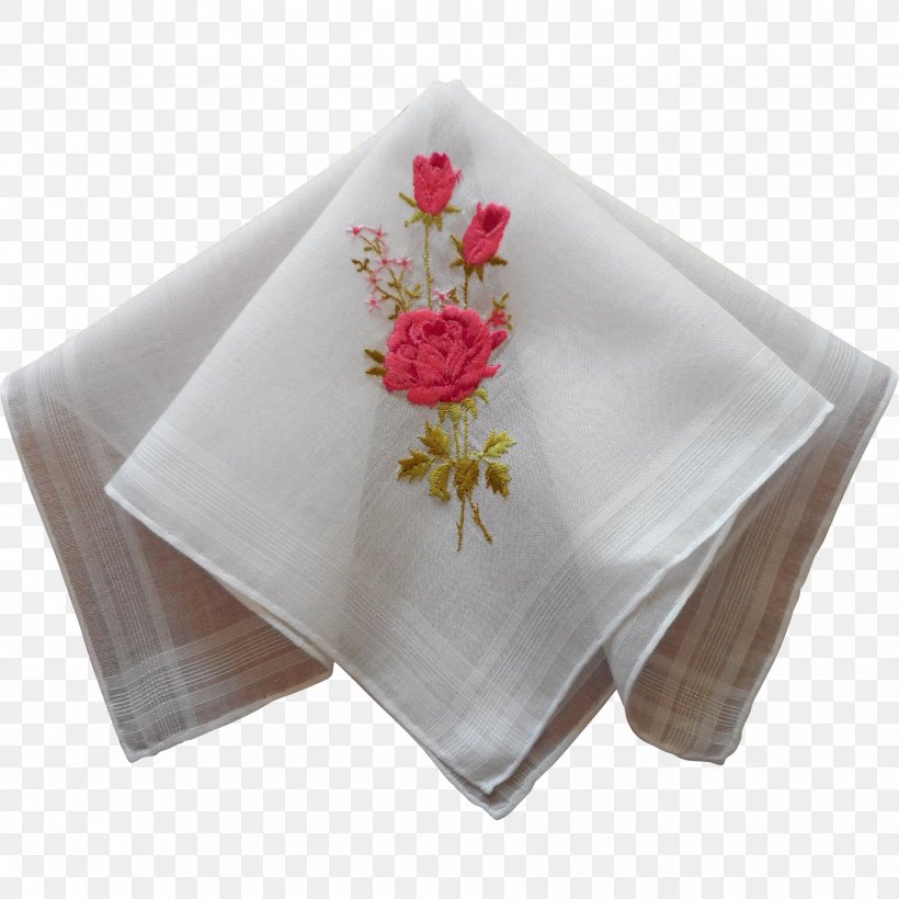 Cloth Napkins Handkerchief Linen Embroidery Textile, PNG, 1857x1857px, Cloth Napkins, Antique, Bed Sheets, Blossom, Cotton Download Free