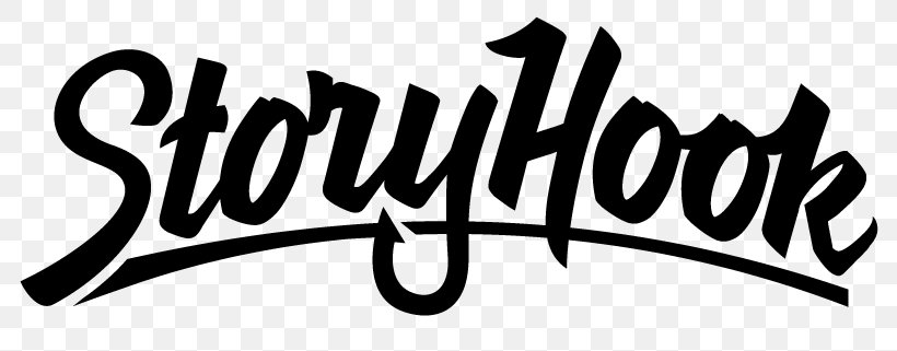 StoryHook Logo Marketing Industry Brand, PNG, 800x321px, Logo, Advertising, Black, Black And White, Black M Download Free