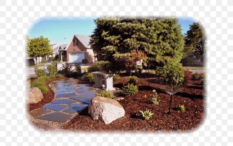 Aesthetic Gardener LLC Backyard Lawn Front Yard, PNG, 690x513px, Yard, Backyard, Cottage, Estate, Front Yard Download Free