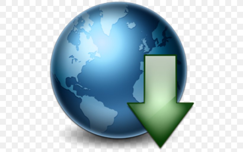 Download, PNG, 512x512px, Internet Download Manager, Directory, Download Manager, Earth, Globe Download Free