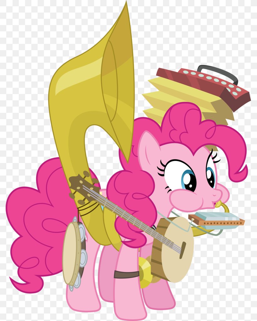 Pinkie Pie Art Rarity Sousaphone Tuba, PNG, 783x1024px, Watercolor, Cartoon, Flower, Frame, Heart Download Free