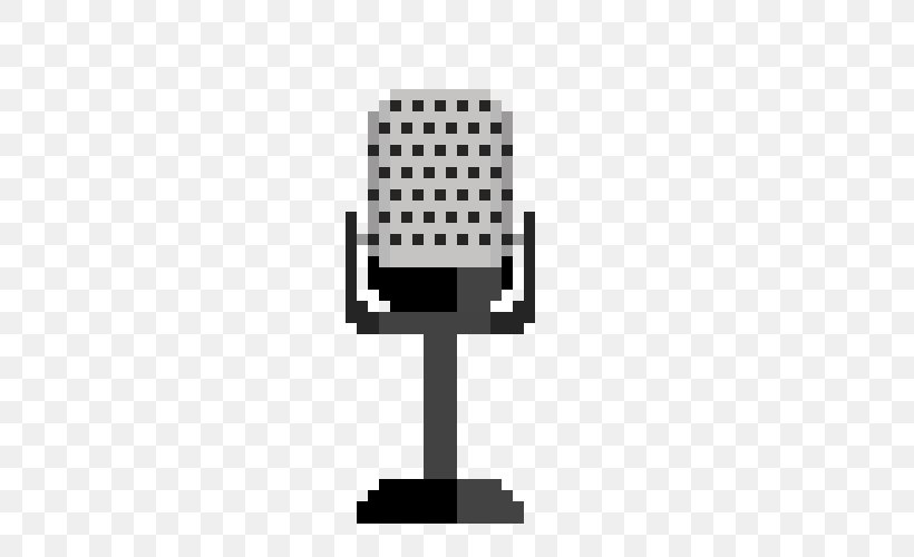 Microphone YouTube Pixel Art, PNG, 500x500px, Watercolor, Cartoon, Flower, Frame, Heart Download Free