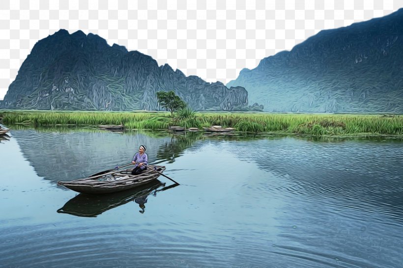 Natural Landscape Body Of Water Nature Water Resources Water Transportation, PNG, 2249x1500px, Watercolor, Body Of Water, Fjord, Lake, Natural Landscape Download Free