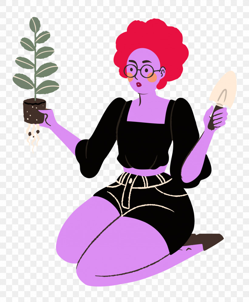 Planting Woman Garden, PNG, 2058x2500px, Planting, Cartoon, Character, Garden, Lady Download Free