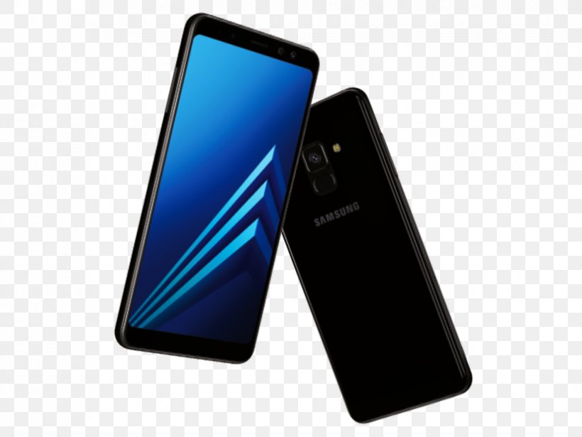 Smartphone Feature Phone Samsung Galaxy A8 / A8+ Samsung Galaxy A Series, PNG, 826x620px, Smartphone, Cellular Network, Communication Device, Electric Blue, Electronic Device Download Free