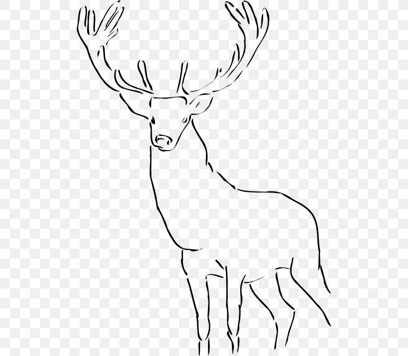 Drawing Art Clip Art, PNG, 512x716px, Drawing, Antler, Art, Black And White, Cattle Like Mammal Download Free