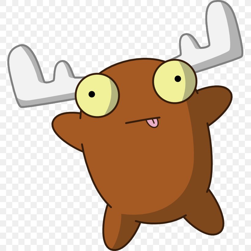 Moose Cuteness Cartoon Clip Art, PNG, 771x820px, Moose, Animal, Carnivoran, Cartoon, Cuteness Download Free