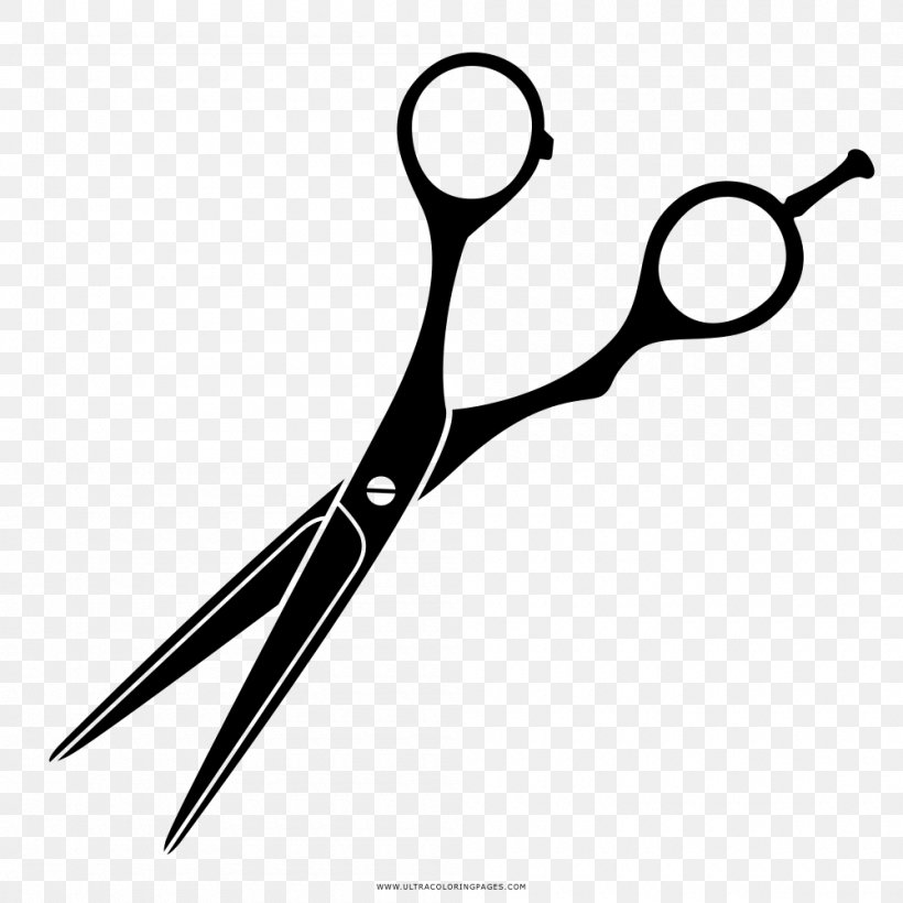 Scissors Drawing Coloring Book Ausmalbild Clip Art, PNG, 1000x1000px, Scissors, Ausmalbild, Black And White, Body Jewellery, Body Jewelry Download Free