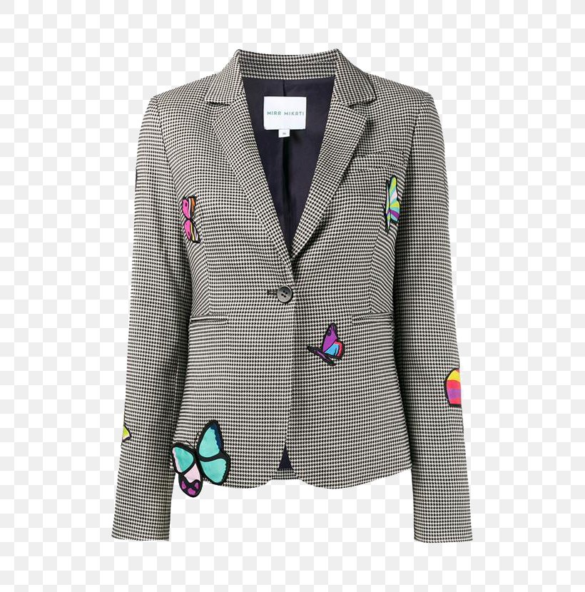 Blazer Suit Houndstooth Jacket Double-breasted, PNG, 670x830px, Blazer, Button, Cuff, Doublebreasted, Fashion Download Free