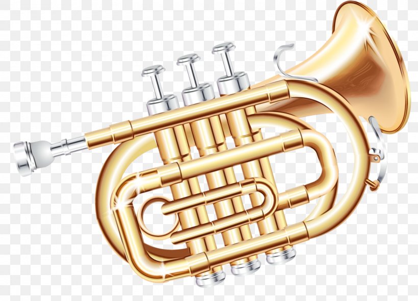 Brass Instruments, PNG, 1600x1154px, Watercolor, Alto Horn, Brass Instrument, Brass Instruments, Cornet Download Free