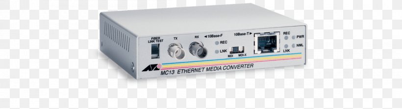 Fiber Media Converter Allied Telesis Multi-mode Optical Fiber Computer Network, PNG, 1200x326px, 19inch Rack, Fiber Media Converter, Allied Telesis, Amplifier, Bridging Download Free