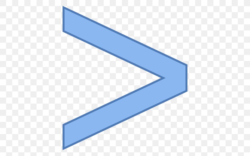 Greater-than Sign Arrow Less-than Sign Equals Sign, PNG, 512x512px, Greaterthan Sign, Area, Blue, Data, Equals Sign Download Free